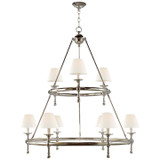 Large Chandeliers Candle by Visual Comfort Signature ( 268 | SL 5813PN-L Classic ) 