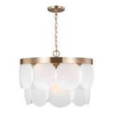 Mini Chandeliers Glass Shade by Visual Comfort Studio ( 454 | 5102506-848 Mellita ) 