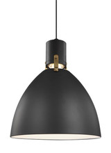 Pendants Metal Shade by Visual Comfort Studio ( 454 | P1442MB-L1 Brynne ) 