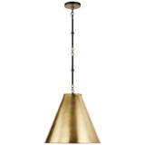 Pendants Metal Shade by Visual Comfort Signature ( 268 | TOB 5090BZ/HAB-HAB Goodman ) 