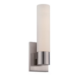 Sconces Single Glass by W.A.C. Lighting ( 34 | WS-7213-BN Elementum ) 