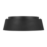 Flush Mounts Drum Shade by Visual Comfort Studio ( 454 | EF1003MBK Asher ) 
