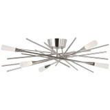 Semi-Flush Mts. Multi-port/Cluster by Visual Comfort Signature ( 268 | CHC 4620PN Stellar ) 