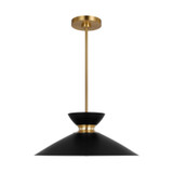 Pendants Metal Shade by Visual Comfort Studio ( 454 | EP1231MBKBBS Heath ) 