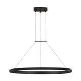 Mid. Chandeliers Ring/Halo by Visual Comfort Modern ( 182 | SLCH14930B Fiama ) 