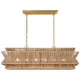 Linear/Island Drum Shade by Visual Comfort Signature ( 268 | CHC 5025AB/NAB Antigua ) 