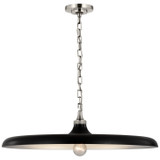 Pendants Metal Shade by Visual Comfort Signature ( 268 | TOB 5116PN-AI Piatto ) 