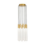 Mini Chandeliers Multi-Port/Cascade by Visual Comfort Modern ( 182 | 700TRSPPYLC8RNB-LED930 Pylon ) 