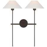Sconces Double Candle by Visual Comfort Signature ( 268 | SP 2026BZ-L Hackney ) 