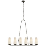 Linear/Island 4 Light + by Visual Comfort Signature ( 268 | ARN 5201AI-L Fontaine ) 