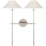 Sconces Double Candle by Visual Comfort Signature ( 268 | SP 2026PN-L Hackney ) 