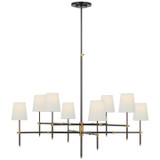 Large Chandeliers Candle by Visual Comfort Signature ( 268 | TOB 5197BZ/HAB-L Bryant ) 
