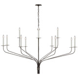 Large Chandeliers Candle by Visual Comfort Signature ( 268 | IKF 5753AI Belfair ) 