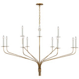 Large Chandeliers Candle by Visual Comfort Signature ( 268 | IKF 5753GI Belfair ) 