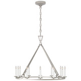 Mid. Chandeliers Candle by Visual Comfort Signature ( 268 | CHC 5172PN Darlana Ring ) 