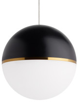 Pendants Sphere by Visual Comfort Modern ( 182 | 700TDAKV13BR Akova ) 