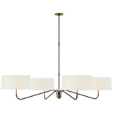 Large Chandeliers Drum Shade by Visual Comfort Signature ( 268 | TOB 5350BZ/HAB-L Canto ) 