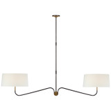 Linear/Island 2 Light Bar by Visual Comfort Signature ( 268 | TOB 5353BZ/HAB-L Canto ) 