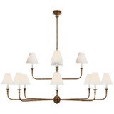 Large Chandeliers Candle by Visual Comfort Signature ( 268 | TOB 5453AG-L Piaf ) 