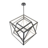 Pendants Open Frame by W.A.C. Lighting ( 34 | PD-51041-BK Atlas ) 