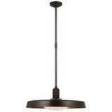 Pendants Metal Shade by Visual Comfort Signature ( 268 | CHC 5302BZ-WG Ruhlmann ) 