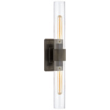 Sconces Double Glass by Visual Comfort Signature ( 268 | S 2164BZ-CG Presidio ) 