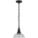 Mini Pendants Glass Down by Visual Comfort Signature ( 268 | CHC 5460BZ-CG Layton ) 