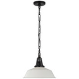 Pendants Metal Shade by Visual Comfort Signature ( 268 | CHC 5461BZ-WHT Layton ) 