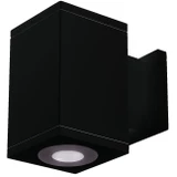 Exterior Sconces by W.A.C. Lighting ( 34 | DC-WD05-F930B-BK Cube Arch ) 