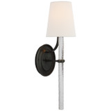 Sconces Single Candle by Visual Comfort Signature ( 268 | S 2325BZ/CWG-L Abigail ) 