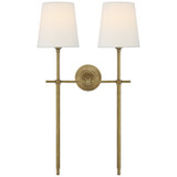 Sconces Double Candle by Visual Comfort Signature ( 268 | TOB 2025HAB-L Bryant ) 