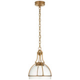 Pendants Glass Down by Visual Comfort Signature ( 268 | CHC 5481AB-CG Gracie ) 