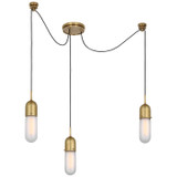 Mini Pendants 3 Light Cluster by Visual Comfort Signature ( 268 | TOB 5645HAB-FG-3 Junio ) 