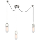 Mini Pendants 3 Light Cluster by Visual Comfort Signature ( 268 | TOB 5645PN-FG-3 Junio ) 