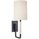 Sconces Drum Shade by Visual Comfort Signature ( 268 | BBL 2132BZ-L Clout ) 