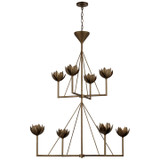 Large Chandeliers Metal Shade by Visual Comfort Signature ( 268 | JN 5006ABL Alberto ) 