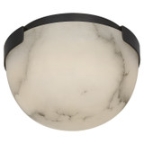 Flush Mounts Bowl Style by Visual Comfort Signature ( 268 | KW 4011BZ-ALB Melange ) 