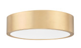 Flush Mounts Metal Shade by Z-Lite ( 224 | 1017F16-MGLD-LED Coronado ) 