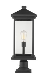 Exterior Wall Mount by Z-Lite ( 224 | 531PHBXLR-533PM-BK Portland ) 