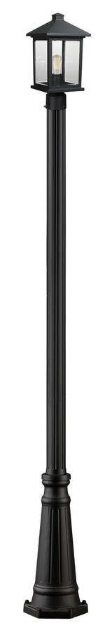 Exterior Post/Pier Head by Z-Lite ( 224 | 531PHMR-519P-BK Portland ) 