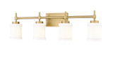Bathroom Fixtures Four Lights by Z-Lite ( 224 | 622-4V-MGLD Cadoc ) 
