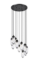 Mid. Chandeliers Multi-Port/Cascade by Z-Lite ( 224 | 651P-11R-MB Arden ) 