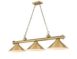 Linear/Island 3 Light Bar by Z-Lite ( 224 | 2306-3RB-RB15 Cordon ) 