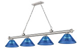 Linear/Island 4 Light + by Z-Lite ( 224 | 2306-4BN-ARDB Cordon ) 