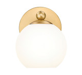 Sconces Single Glass by Z-Lite ( 224 | 1100-1S-MGLD Neoma ) 