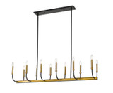 Linear/Island 4 Light + by Z-Lite ( 224 | 479-12L-MB-OBR Haylie ) 