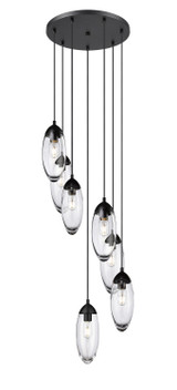 Mini Chandeliers Multi-Port/Cascade by Z-Lite ( 224 | 651P-7R-MB Arden ) 