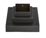 Exterior Pier Mounts by Z-Lite ( 224 | SQPM-ORB Pier Mounts ) 