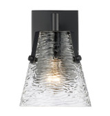 Sconces Single Glass by Z-Lite ( 224 | 1101-1S-MB Analia ) 