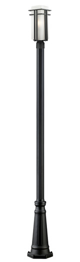 Exterior Post/Pier Head by Z-Lite ( 224 | 549PHBR-519P-BK Abbey ) 